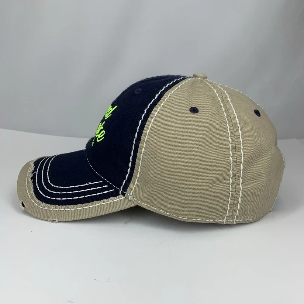Grand Lake Oklahoma Hat Distressed Adjustable OSFM Otto Souvenir Baseball Cap